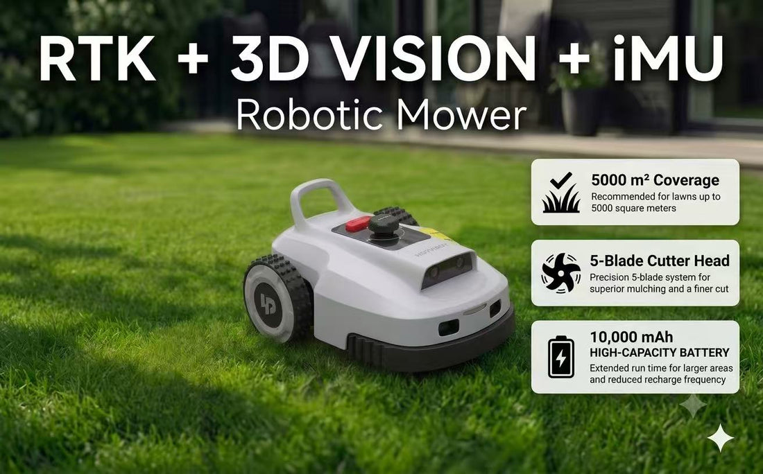 Meet the Compact Powerhouse: A Smart Robotic Mower for Small-to-Medium Lawns
