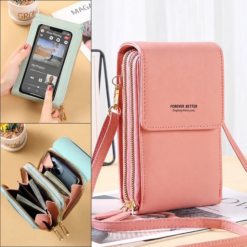 Anti-Theft Leather Bag