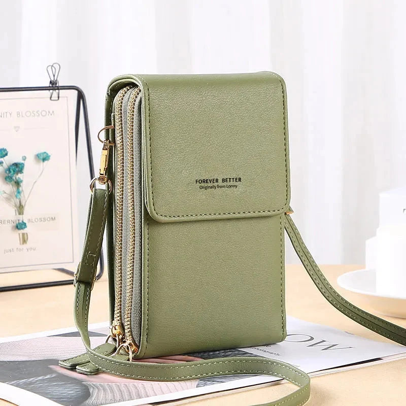 Anti-Theft Leather Bag