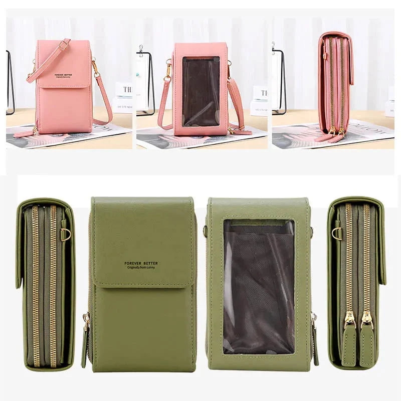 Anti-Theft Leather Bag