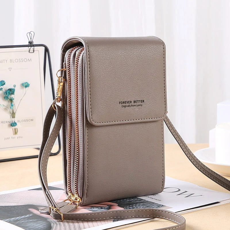 Anti-Theft Leather Bag