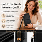 Anti-Theft Leather Bag