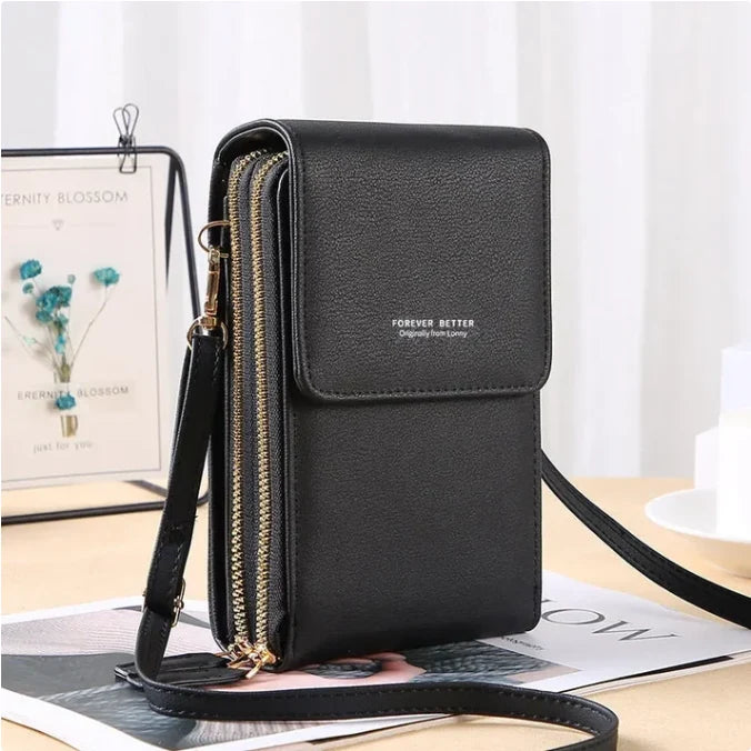 Anti-Theft Leather Bag