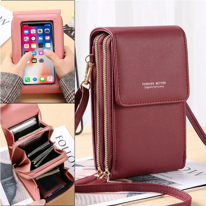 Anti-Theft Leather Bag